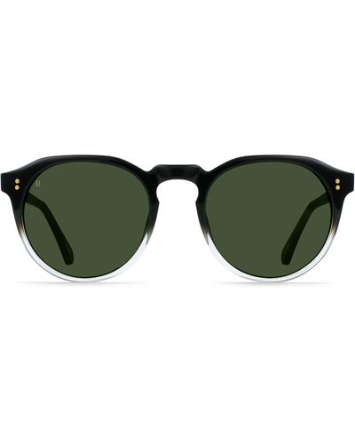 Raen Remmy 49mm Round Sunglasses - Green