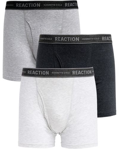Kenneth Cole Pack Of 3 Boxer Briefs - Black