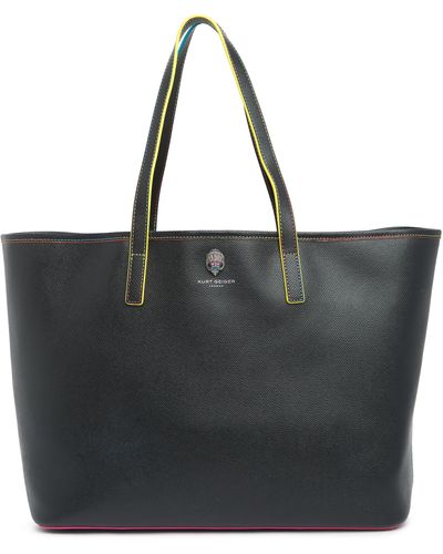 Kurt Geiger Richmond Shopper Tote Bag - Gray