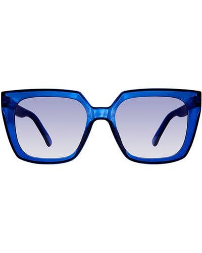 Kurt Geiger 53mm Square Sunglasses - Blue