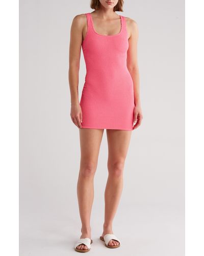 GOOD AMERICAN Always Fits Cover-up Minidress - Red
