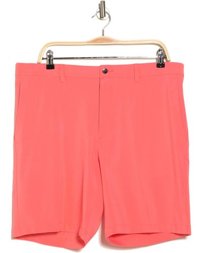 Callaway Golf® Callaway Golf 9" Flat Front Shorts - Pink
