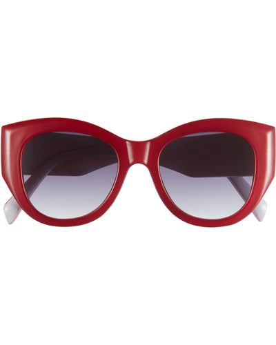 Vince Camuto Gradient Cat Eye Sunglasses - Red