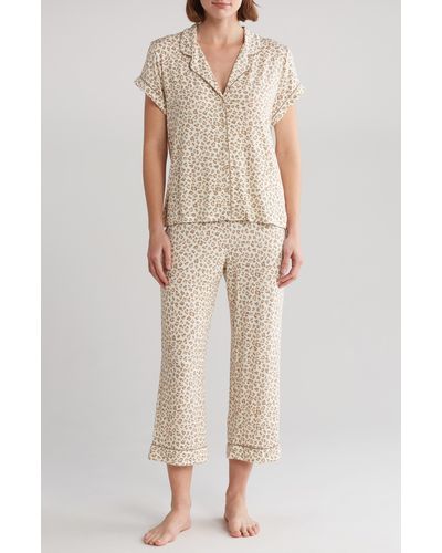 Nordstrom Tranquility Cropped Pajamas - Natural