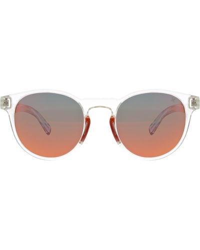 Men's Hurley Resolution 57mm Square Mirrored Sunglasses