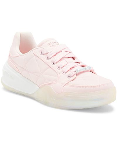 Skechers Denali Sublte Spark Low Top Sneaker - Pink