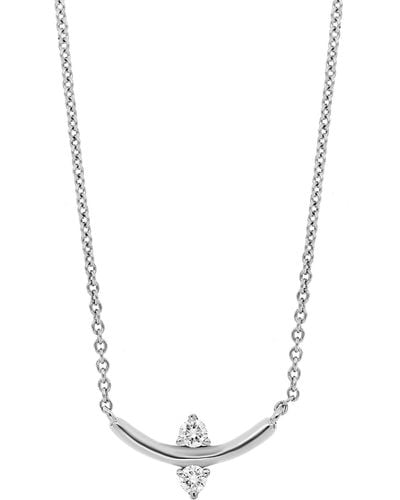 Bony Levy 18k White Gold Diamond Necklace