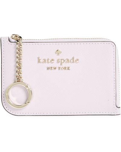 Kate Spade Cameron Medium L-zip Card Holder - Pink