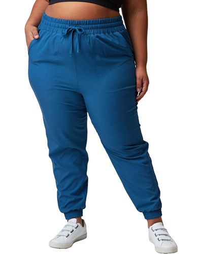 Threads For Thought Eco Tech Stretch Sweatpants - Blue