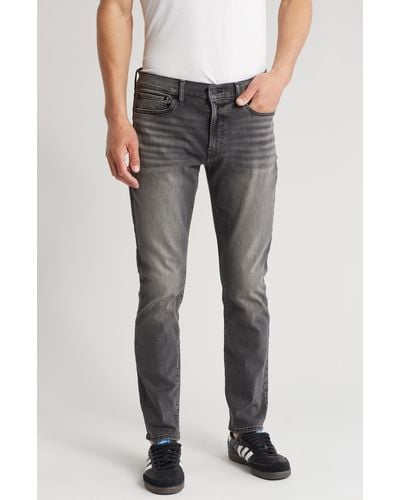 Lucky Brand 121 Slim Straight Leg Jeans - Gray