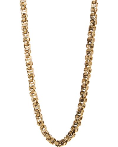 Ed Jacobs NYC Gold Chain Necklace - Metallic