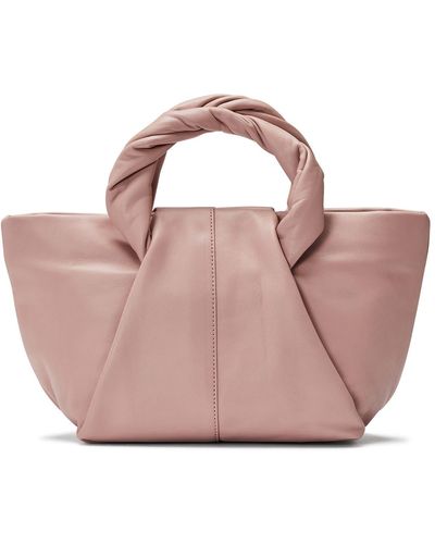 orYANY Cozy Leather Tote Bag - Pink