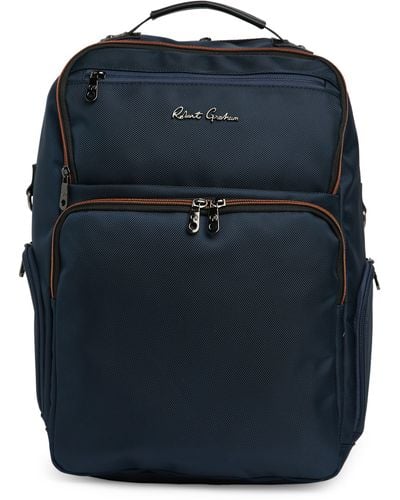 Robert Graham Cache Recycled Polyester Backpack - Blue