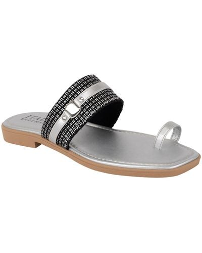 Italian Shoemakers Dollie Slide Sandal - White