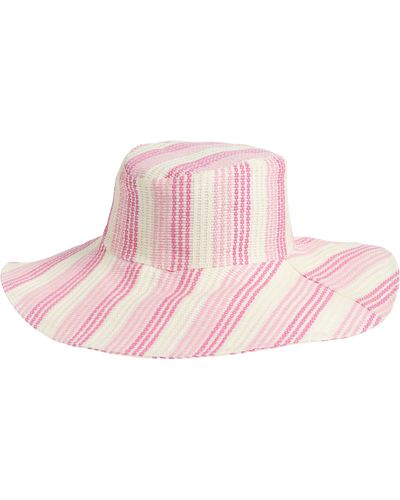 Nordstrom Classic Straw Sun Hat - Pink