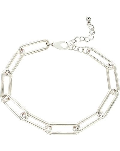 Panacea Link Bracelet - White