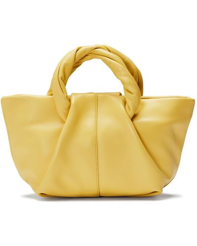 orYANY Cozy Leather Tote Bag - Yellow
