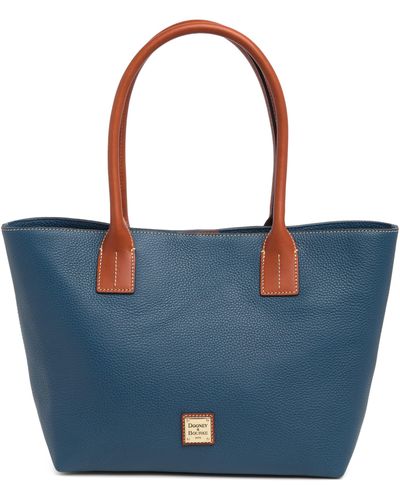 Dooney & Bourke Small Russel Two-tone Tote Bag - Blue