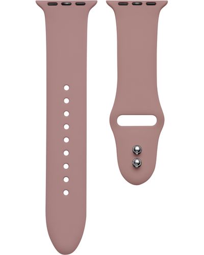 The Posh Tech Silicone Sport Apple Watch Band - Pink