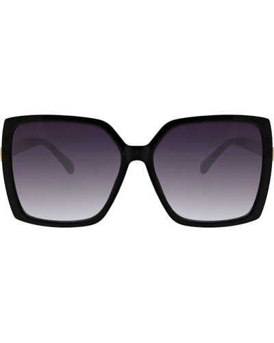 BCBGMAXAZRIA 60mm Glam Square Sunglasses - Blue