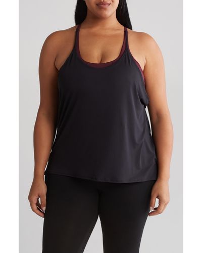 Threads For Thought Sport Tank - Black