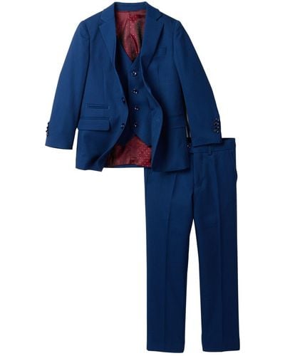 Isaac Mizrahi New York 3-piece Suit - Blue