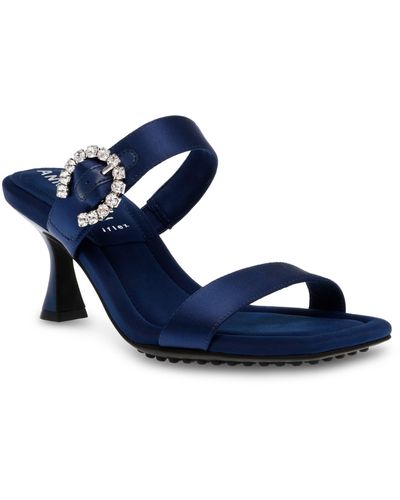 Anne Klein Josie Embellished Sandal - Blue