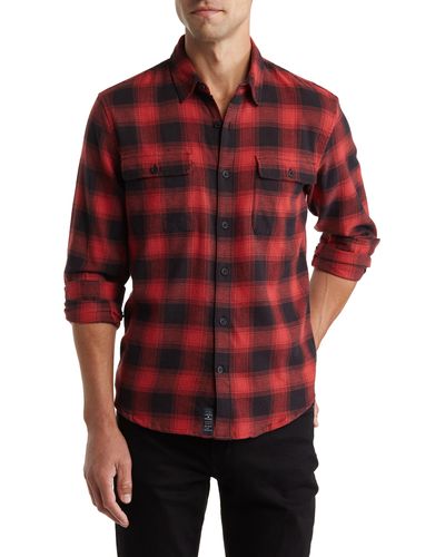 Lucky Brand Humboldt Plaid Workwear Shirt