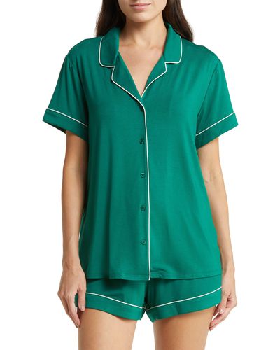 Nordstrom Moonlight Eco Short Pajamas - Green