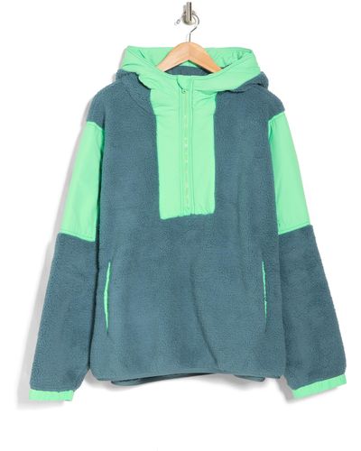 Fp Movement Lead The Pack Fleece Hooded Pullover - Green