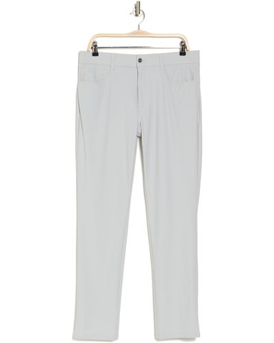 Callaway Golf® Flat Front 5-pocket Golf Pants - Gray