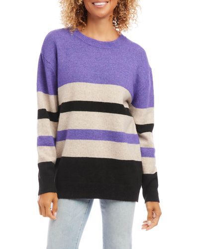 Karen Kane Sweater At Nordstrom - Purple