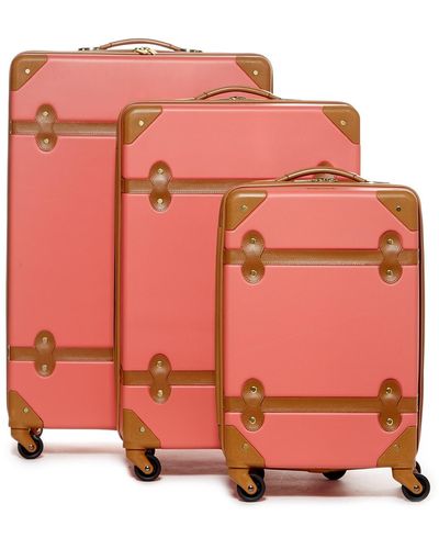 Diane von Furstenberg Saluti 3-piece Hardside Set - Pink