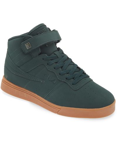 Fila Vulc 13 Gum High Top Sneaker - Green