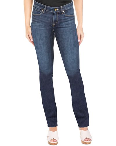 Articles of Society Kendra Mid Rise Baby Bootcut Jeans - Blue