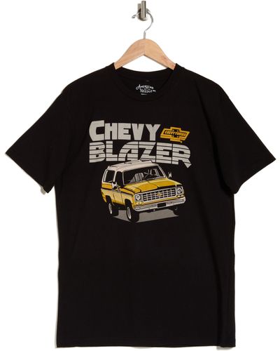 American Needle Chevy Blazer Cotton Graphic T-shirt - Black