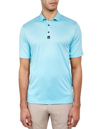 Con.struct Solid Golf Polo - Blue