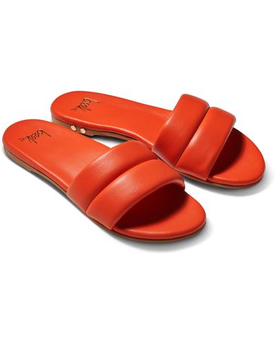 Beek Sugarbird Slide Sandal - Red