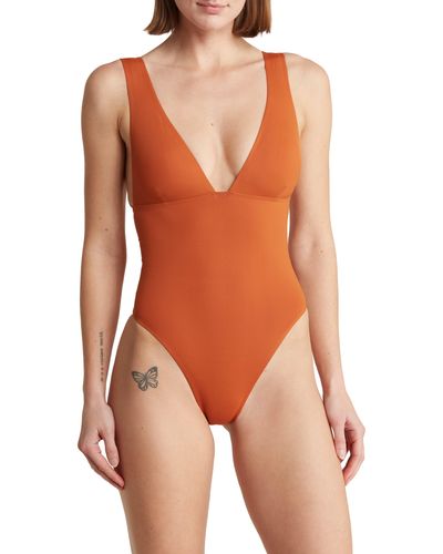L*Space Katniss One-piece Swimsuit - Orange