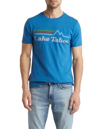 American Needle Lake Tahoe Graphic T-shirt - Blue