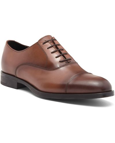 To Boot New York Pienza Cap Toe Oxford - Brown