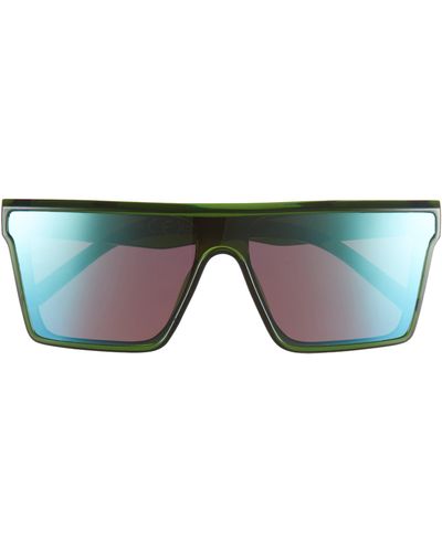 Vince Camuto 142mm Shield Sunglasses - Green