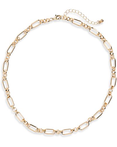 Nordstrom Figaro Chain Necklace - White