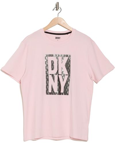 DKNY Mario Graphic T-shirt - Pink