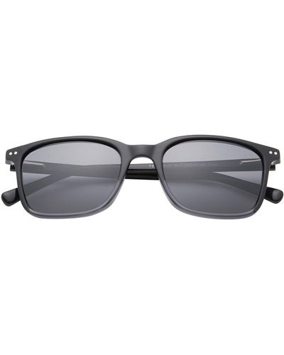 Ted Baker 53mm Polarized Square Sunglasses - Black
