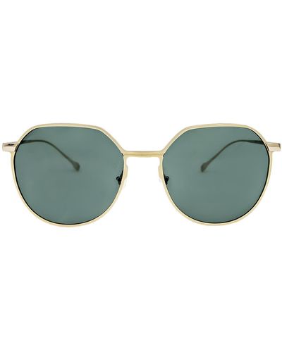 MITA SUSTAINABLE EYEWEAR 53mm Round Sunglasses - Green