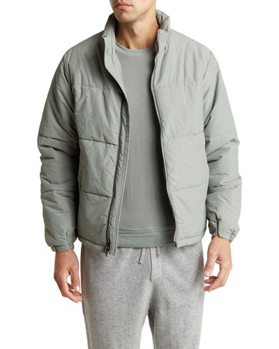 Onia Lightweight Puffer Jacket - Gray