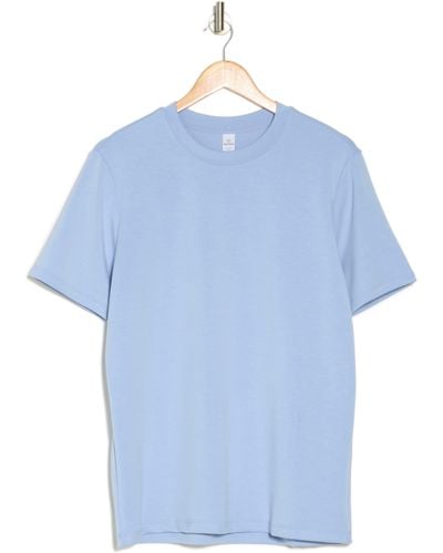 90 Degrees Carter Scuba T-shirt - Blue