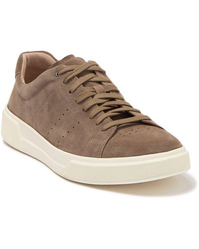 Vince Brady Lace-up Suede Sneaker - Brown
