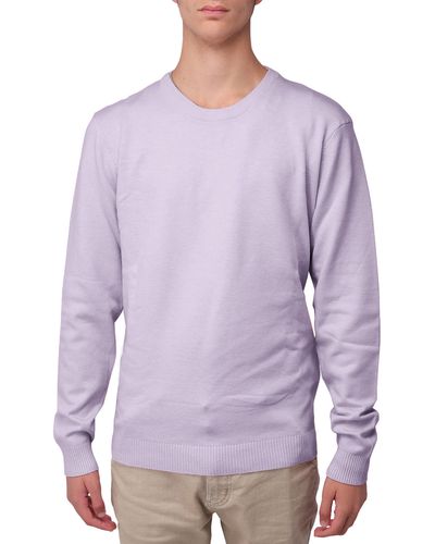 Xray Jeans Crewneck Knit Sweater - Purple